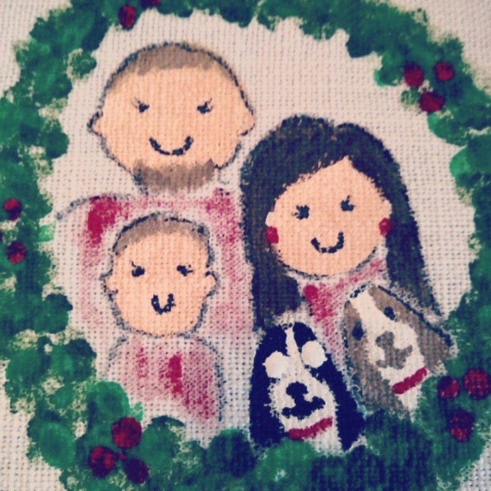 Handpainted, custom for YOU, ornament